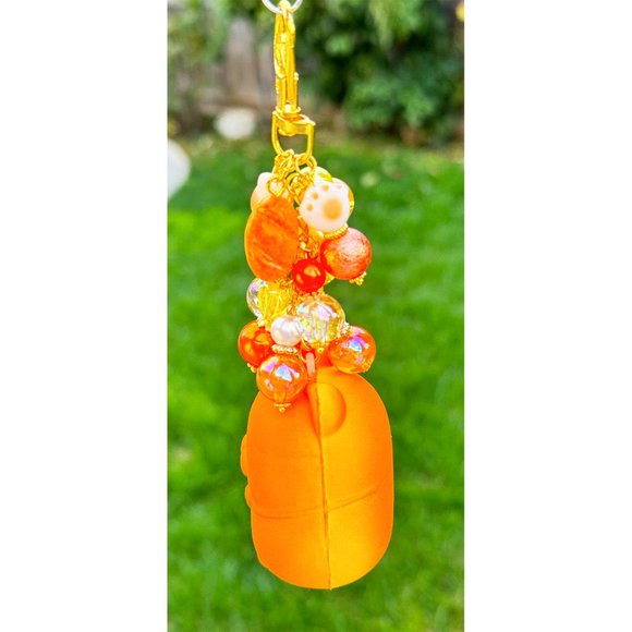 Amuse Maneki Neko Kitty Bread Pan Squishy Keychain Purse Bag Charm - Picture 4 of 7